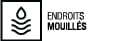 Endroits mouillés